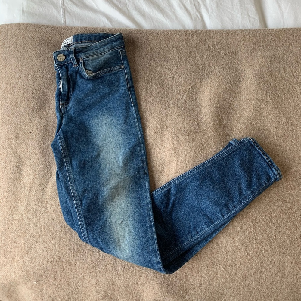 acne blue was skinny jeans